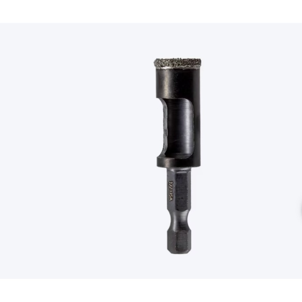 Spyder Diamond Edge Hole Saw 1/2 Inch Diamond Abrasive Tile Glass Drill Bit USA
